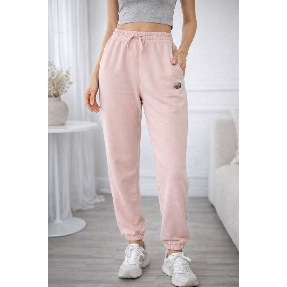 New Balance Pink Jogger Sweatpants Women’s Size 3 S/M Casual Lounge See Notes